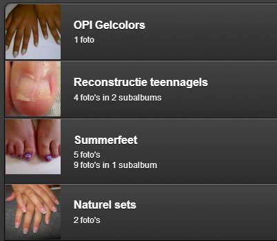 Nagel foto gallerij van nagelstudio Kat's Nails met alle vormen van nagelverzorging